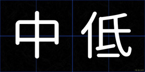 中低