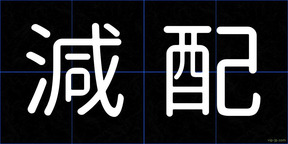 減配