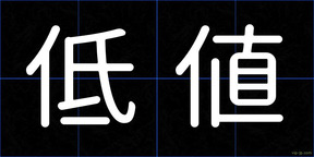 低値