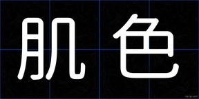 肌色