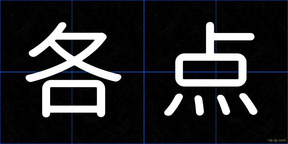 各点
