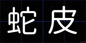 蛇皮