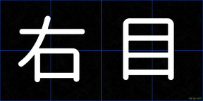 右目