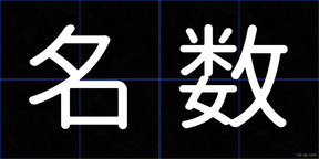 名数