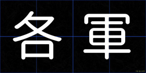 各軍