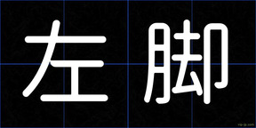 左脚