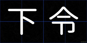 下令