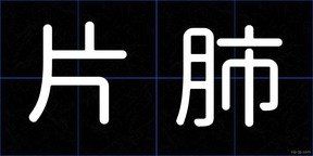 片肺