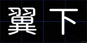 翼下
