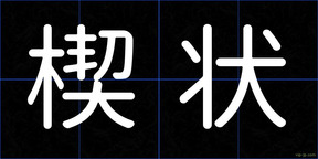 楔状