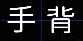 手背